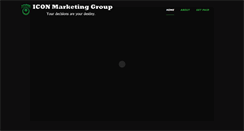 Desktop Screenshot of iconmarketinggroup.com